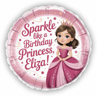 Sparkle Birthday Princess