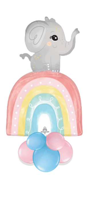 New Baby Rainbow Ele Balloon