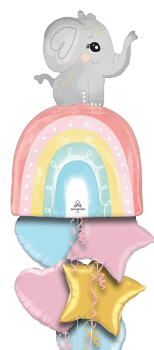 New Baby Rainbow Ele Balloon