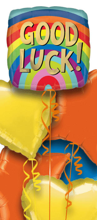 Good Luck Rainbow Balloon