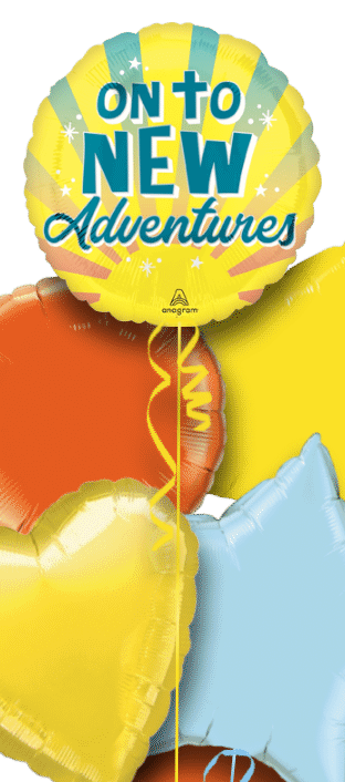 On To New Adventures Balloon