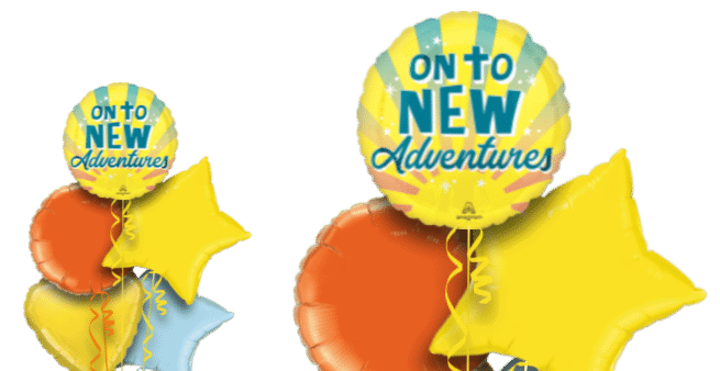 On To New Adventures Balloon