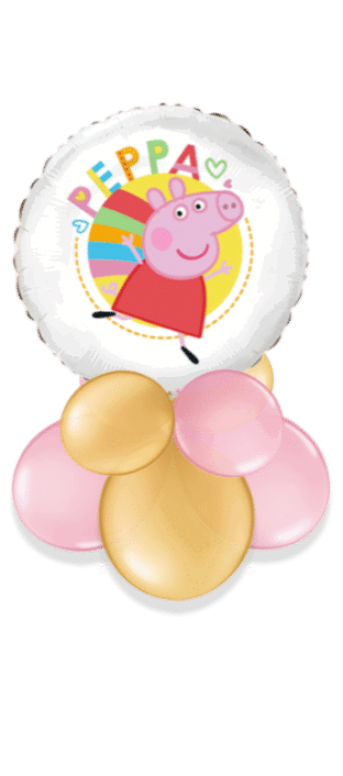 Peppa Pig Bright White Balloon