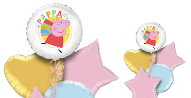 Peppa Pig Bright White Balloon