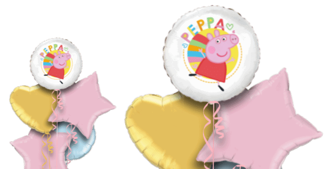 Peppa Pig Bright White Balloon