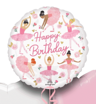 Birthday Ballerinas  Balloon