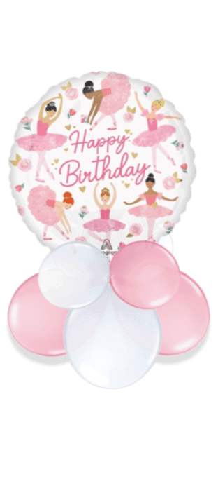 Birthday Ballerinas  Balloon