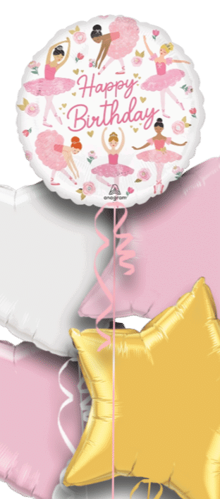 Birthday Ballerinas  Balloon