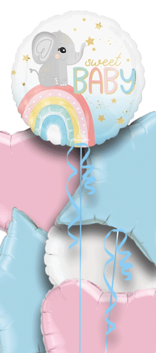 Sweet Baby Ele Balloon