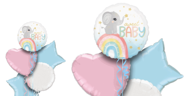 Sweet Baby Ele Balloon