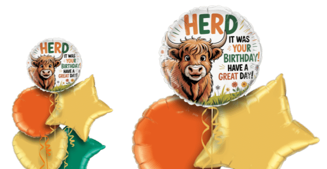 Highland Cow Balloon