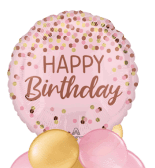 Pink Glitter Sparkle Balloon