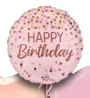 Pink Glitter Sparkle Balloon