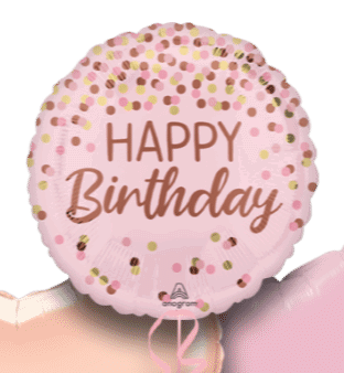 Pink Glitter Sparkle Balloon