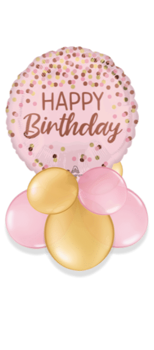 Pink Glitter Sparkle Balloon