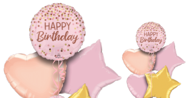 Pink Glitter Sparkle Balloon