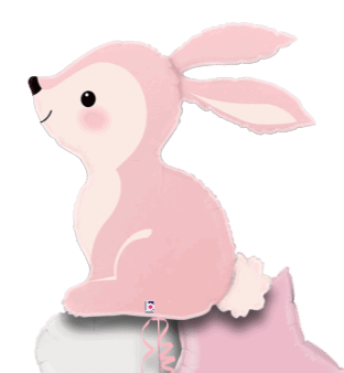 Baby Pink Bunny Balloon