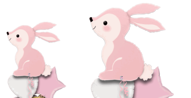 Baby Pink Bunny Balloon