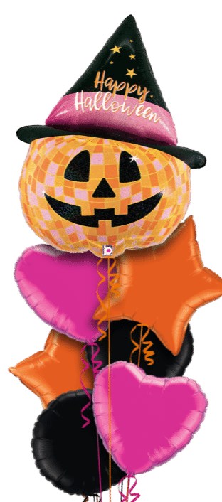 Halloween Disco Pumpkin Balloon