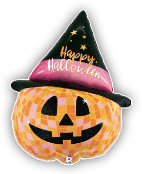 Halloween Disco Pumpkin