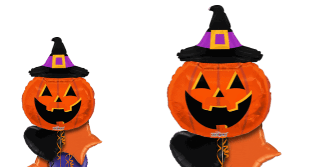 Pumpkin in Hat Balloon