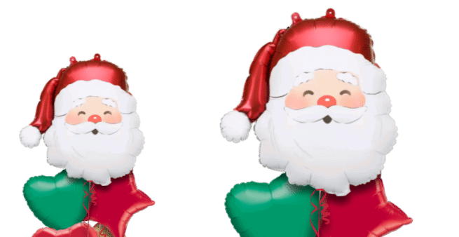 Santa Head Balloon