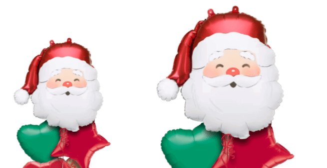 Santa Head Balloon