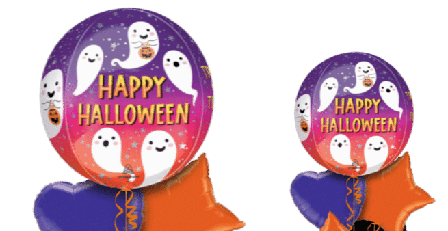 Halloween Ghosts Orbz Balloon