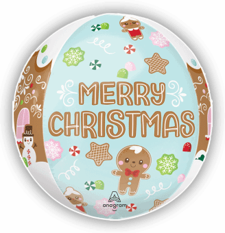 Christmas Gingerbread Man Orbz