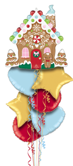 Christmas Gingerbread House Balloon