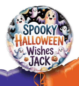 Spooky Halloween Wishes Balloon