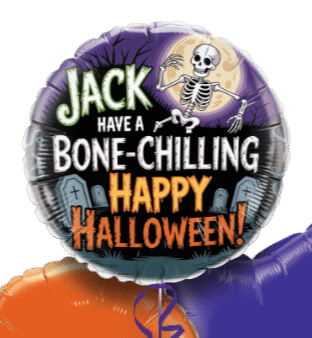 Bone Chilling Halloween Balloon