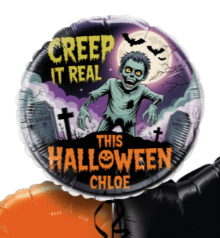 Creep It Real Halloween Balloon