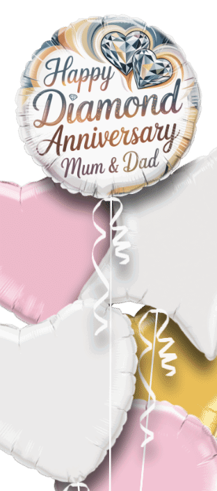 Diamond Anniversary Balloon