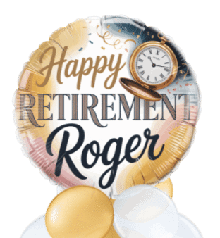 Happy Retirement Balloon