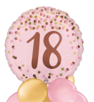 Pink Sparkle 18 Balloon