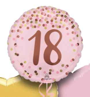 Pink Sparkle 18 Balloon