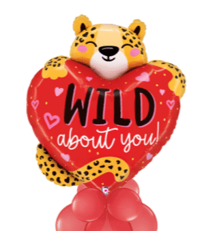 Wild About You Leopard Balloon
