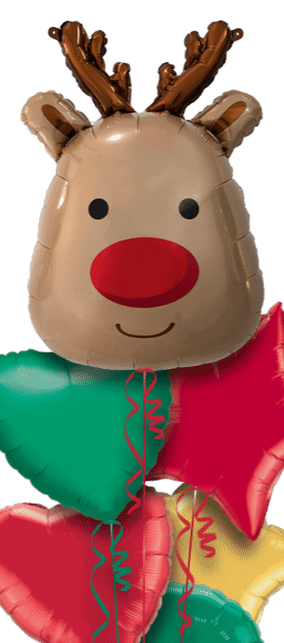 Red Nose Reindeer Balloon