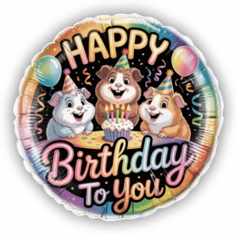 Birthday Fun Hamsters