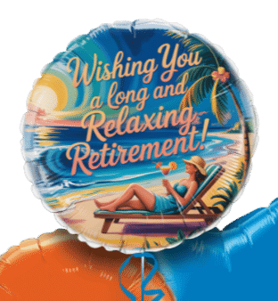 Retirement Sun Balloon