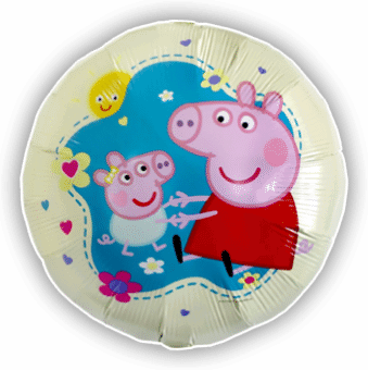 Peppa Pig and Evie