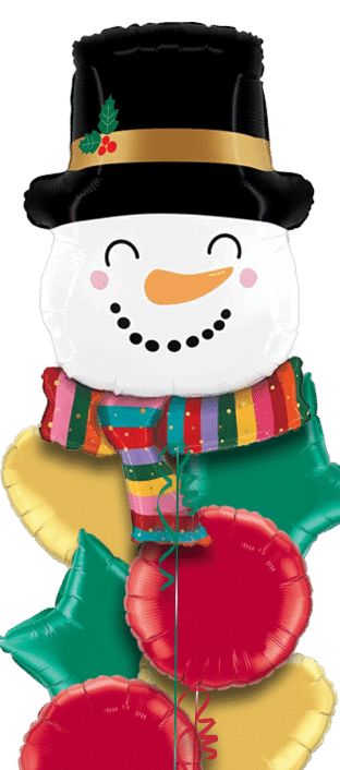 Festive Snowman Balloon