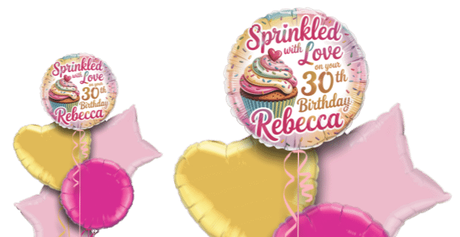 Sprinkled with Love on Birthday Balloon