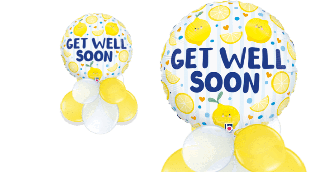 Get Well Soon Lemons Balloon