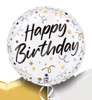 Birthday Ribbons Balloon