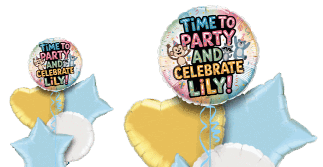 Animal Party Celebration Balloon