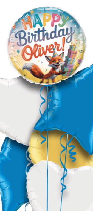 Cheerful Badger Birthday Balloon