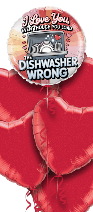 Dishwasher Love Balloon