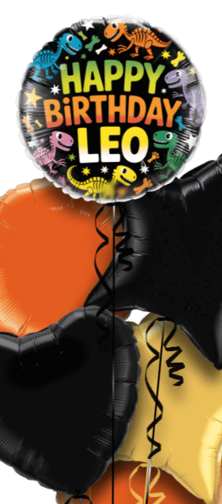 Dinosaur Fossil Birthday Balloon